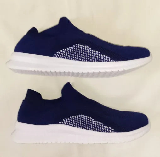 Tênis masculino sem cadarço solado muito macio 45