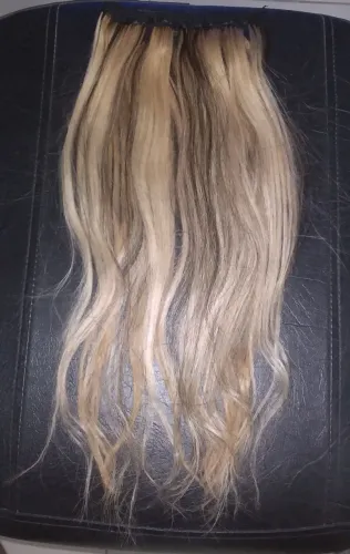 3 Telas de Mega Hair Cabelo Humano 