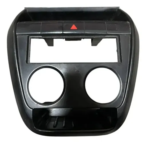 Moldura Painel Central Vw Fox 2004 Preto Preto Preto