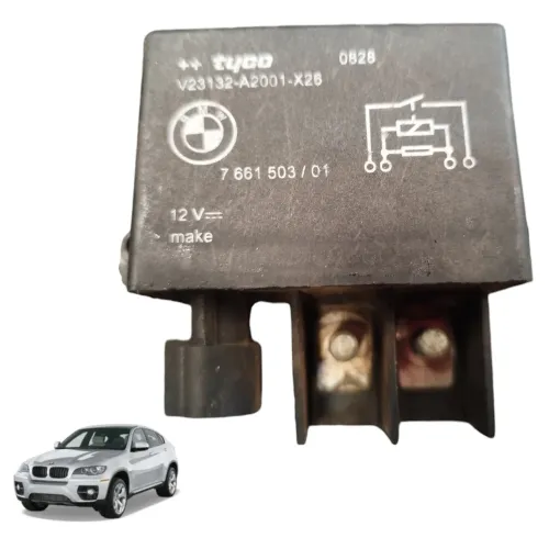 Modulo Bateria Relé Auxiliar Partida Bmw X6 2009 A 2014