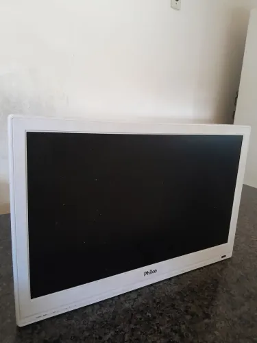 TV Philco 22? Branca LED - Funcionando Perfeitamente