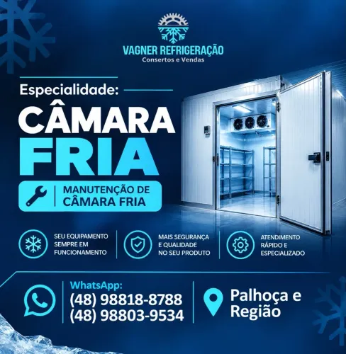 Manutenção em Câmaras frias 