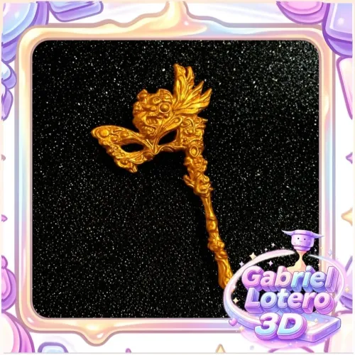 Máscara para as bonecas Disney Midnight Masquerade - impressão 3D