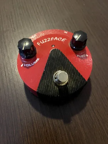 ? Dunlop Fuzz Face Mini Germanium FFM2 - Vermelho - Usado