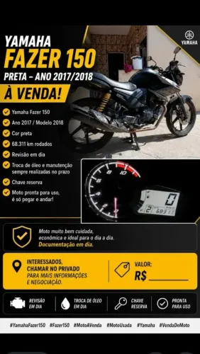 Yamaha fazer 150