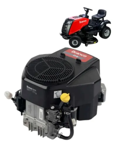 Motor a gasolina vertical B4T 17 CV 586cc 2 cilindros partida elétrica Branco - *