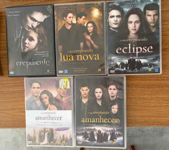 DVD COLEÇÃO CREPÚSCULO