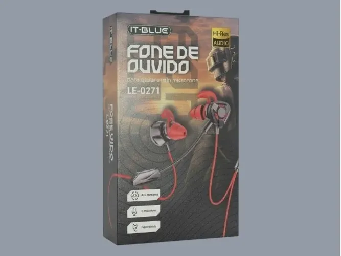 Fone de Ouvido Gamer Com Microfone