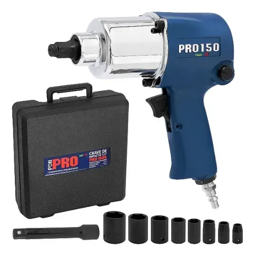 CHAVE IMPACTO 1/2 POL 68 KGFM C/ JOGO SOQUETE PDR PRO-150