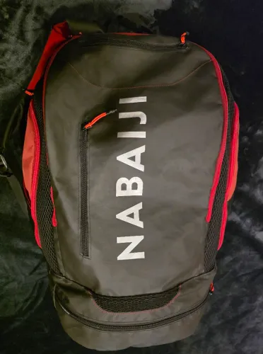 Mochila de Natação 40l Nabaiji Preta