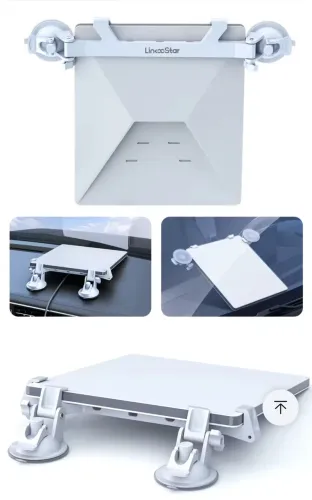Suporte painel starlink mini - (1 suporte e 2 ventosas) linkoostar ORIGINAL