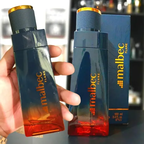Perfume Malbec flame oBoticário 