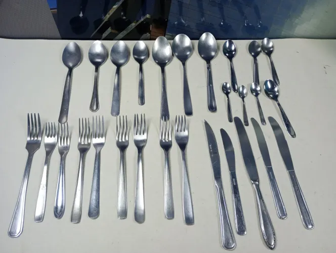 Talheres Inox Marcas Famosas - 28 Peças (Hércules/Tramontina)
