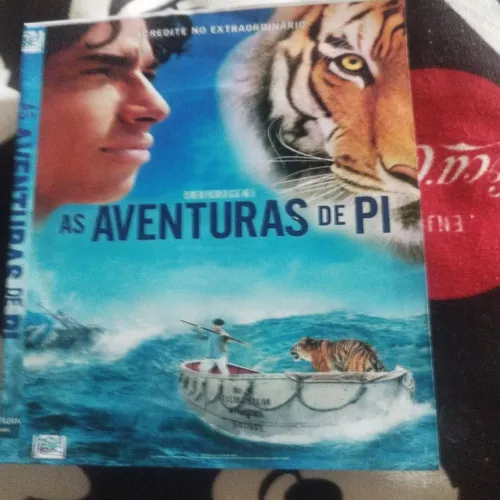 DvD Blu- Ray 3D As aventuras de PI