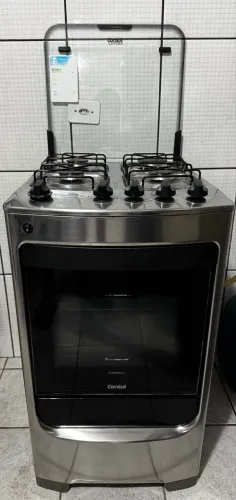 Fogão Consul Inox 4 Bocas - Excelente Estado