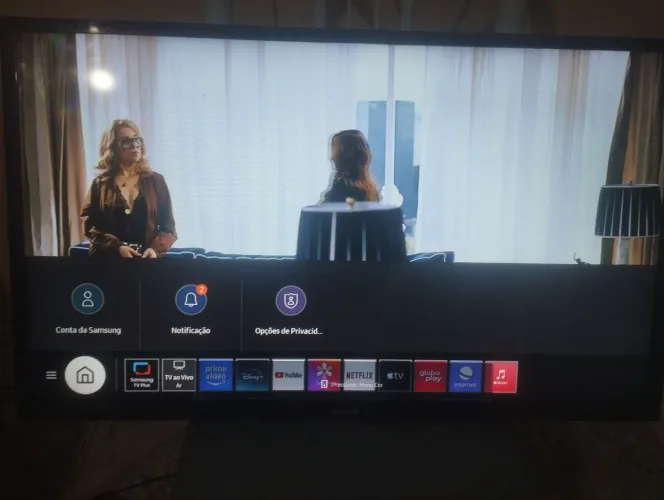 Tv Samsung 32 polegada smart aplicativo muito bom Netflix
