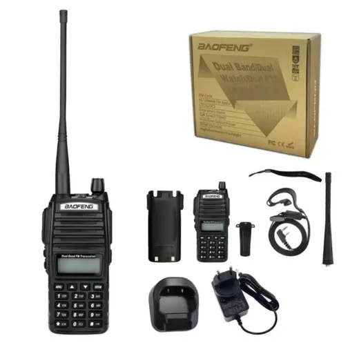 Rádio Comunicador Baofeng UV-82 Dual Band VHF UHF