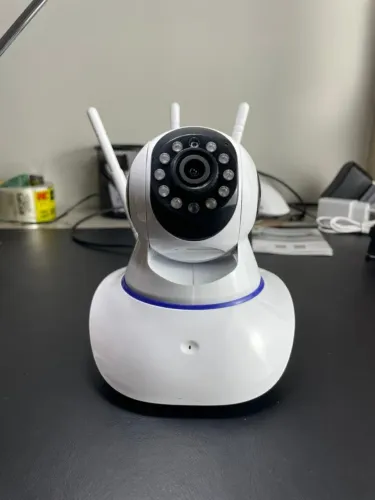 4 câmeras IP Wi-Fi NOVAS - caixas levemente amassada ( produto zero) - lote com desconto