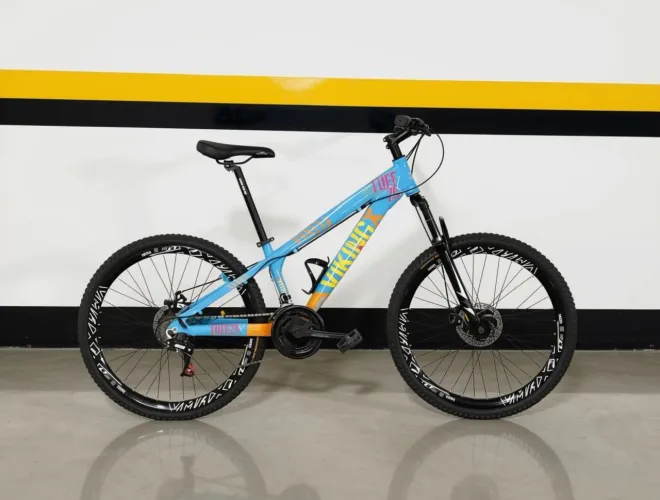 Bicicleta Vikingx Tuff X25 Aro 26 - Ótimo estado e Revisada