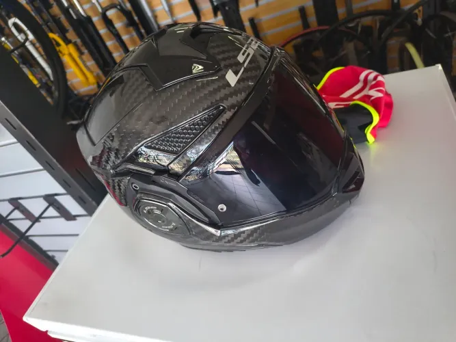 Capacete ls2 advant x novo 58 fibra de carbono 