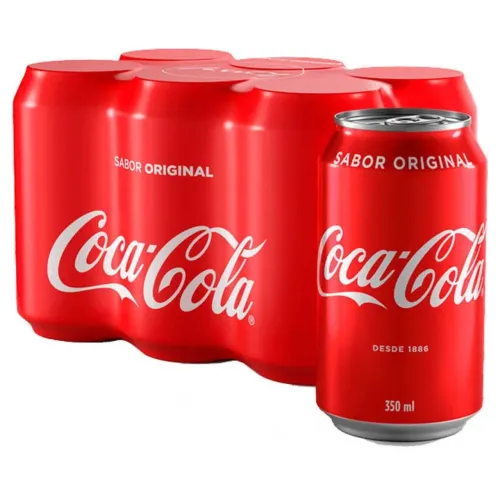 Coca-cola lata 350ml caixa 12 uni