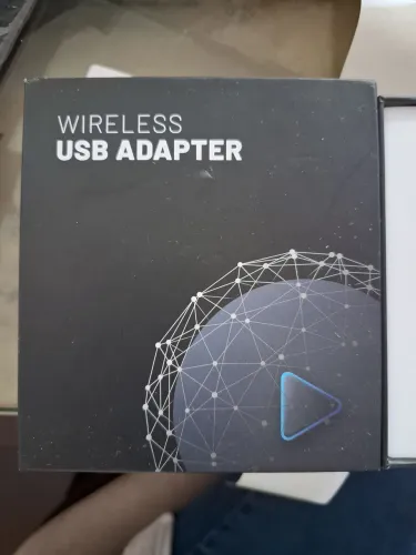 Adaptador Carplay Android Auto Sem Fio Wireless 2 Em 1 Carro