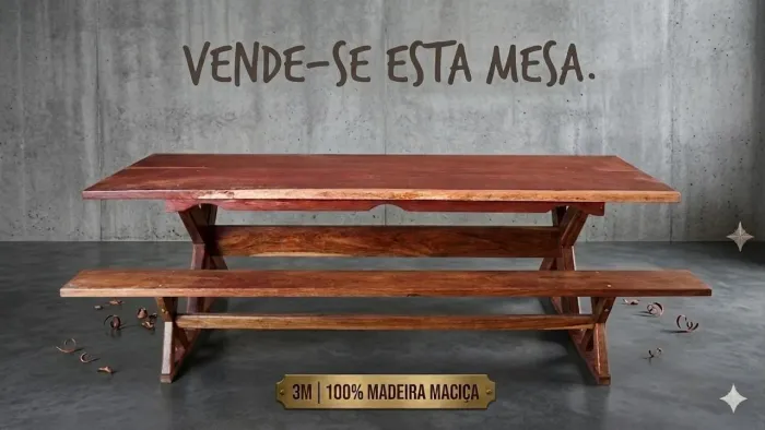 Mesa a venda