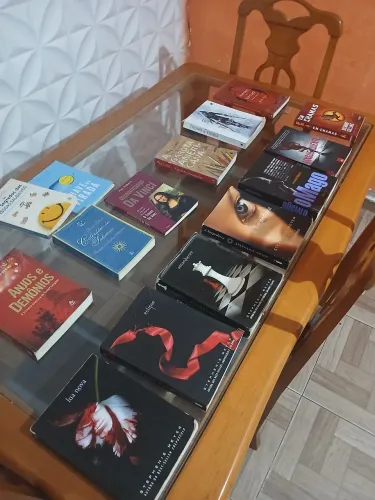 Conjunto de 15 livros usados