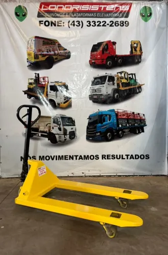 Paleteira Manual - Capacidade 2.000KG