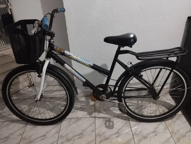 Bicicleta aro 26 jante aero e rolamento raio Inox toda boa