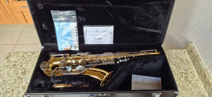 SAX TENOR YAMAHA YTS 26id - ESTADO DE NOVO