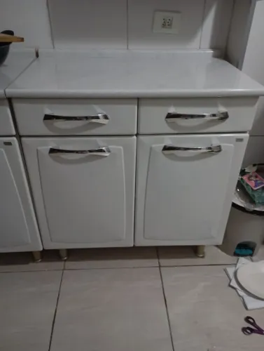 Gabinete 2 Portas e 2 Gavetas itatiaia branco