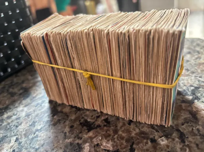 Cartas para brincar de bafo