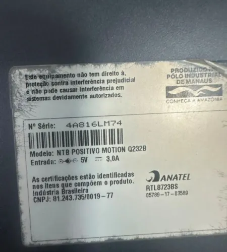 Vendo Notebook Possível em perfeito estado de conservação