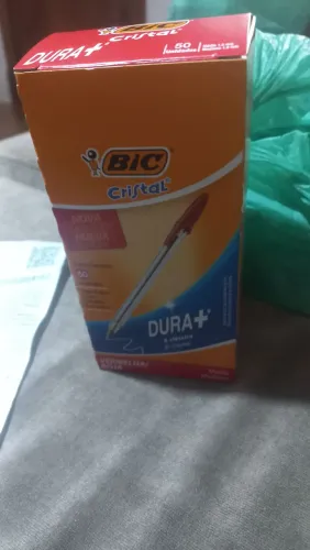 Canetas bic vermelha preta e azul cx com 50 unidades