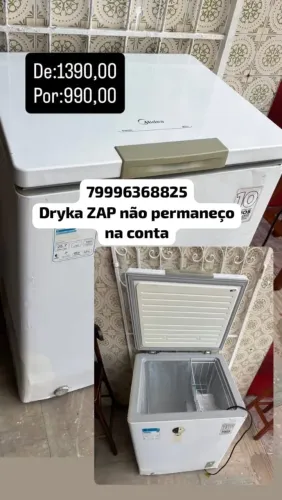 Freezer uma porta na promoção