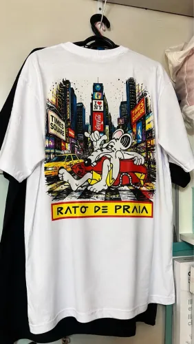 Camisas retrô Algodao 30.1 
