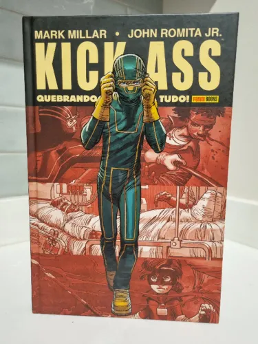  kick-ass - quebrando tudo! capa dura