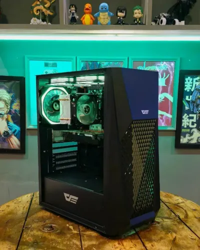 PC Xeon 2620 v3, GTX 1050 Ti 4GB, 16GB RAM, SSD 240GB, X99, Fonte 500W, 6 Fans