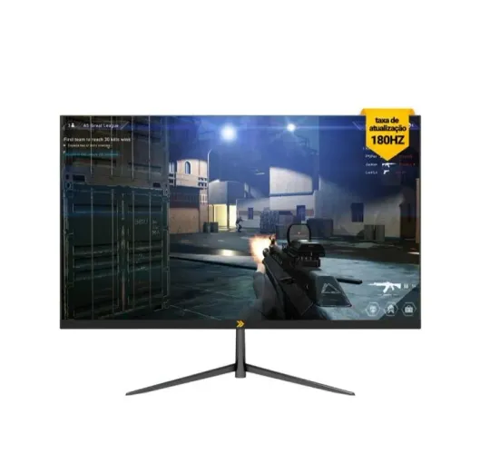 Monitor Gamer Curvo KBM! Gaming MG210 23.6" FHD, 180Hz, 1ms, HDMI e D