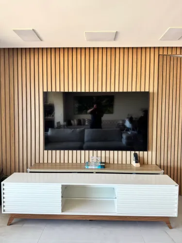 Rack para Tv MDF Laqueado, ou Aparador