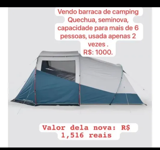 Barraca de camping