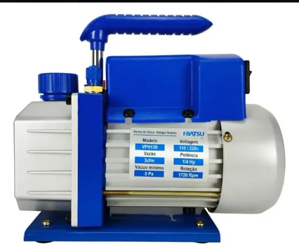 Bomba de vácuo manifold gás Refrigeração 