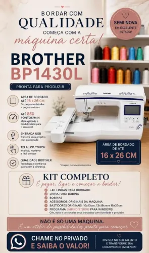 Máquina Bordadeira Brother BP1530L