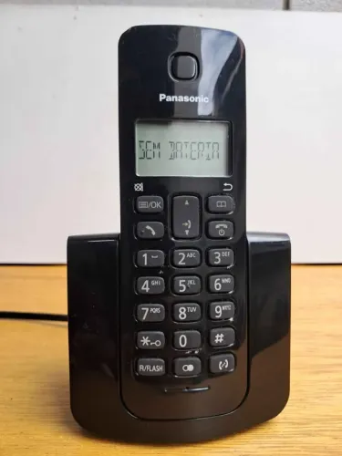 Aparelho de telefone sem fio Panasonic, funcionando certinho so precisa trocar a bateria