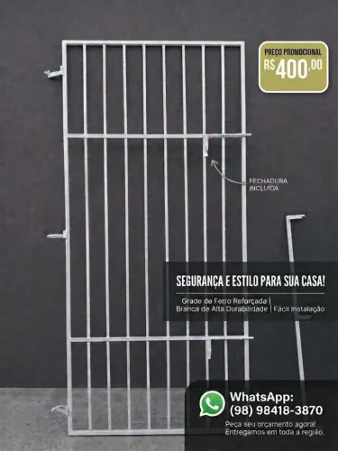 GRADE PARA PORTA
