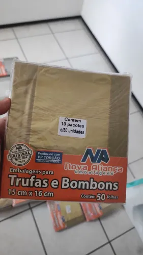 Embalagem de Trufas.