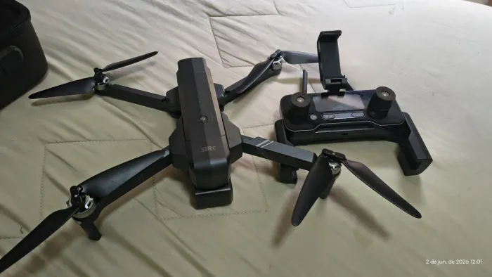 Drone f11s 4k pro + 2 baterias + maleta original