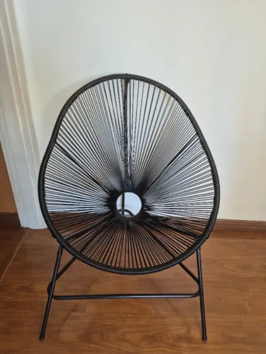 Cadeira Acapulco Fibra Sintética Aço Carbono
