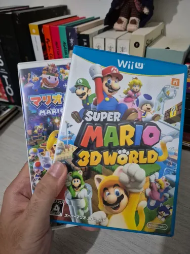SUPER MARIO 3D WORLD PARA WII U (JAPONÊS) + BRINDE